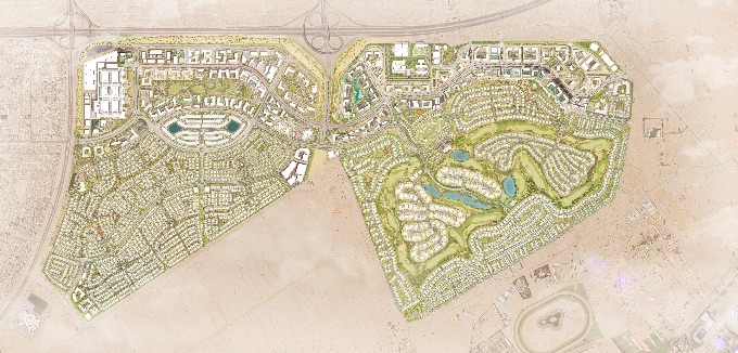 Developer masterplan render — artist's impression